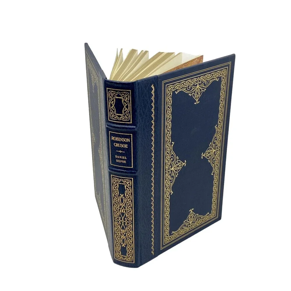 Defoe Robinson Crusoe 1979 Franklin Library Worlds Great Books